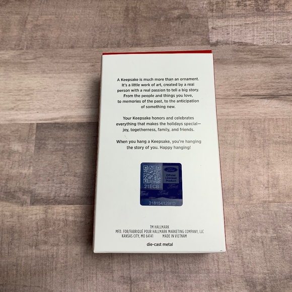 Hallmark Keepsake Ornament 1973 Ford Mustang Mach 1 Metal Ornament - Picture 3 of 6